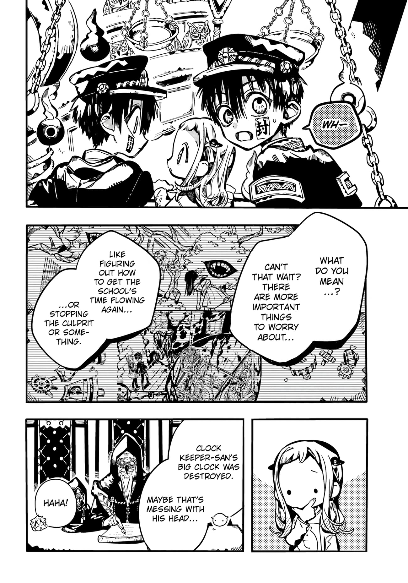 Toilet Bound Hanako Kun, Chapter 109 image 05